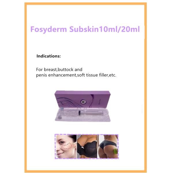 Hyaluronic кисловочные впрыски геля HA заполнителя груди 10ml дермальные