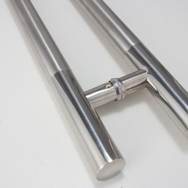 Customized Thickness Aluminium Profile Glass Door Handle Modern Design 0.30mm Thickness