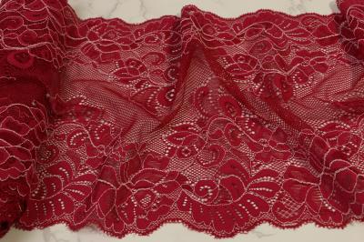 Camisole Lingerie Lace Trim Red Color Multifunctional 4 Way Stretch