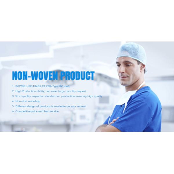 Customized Size Durable Non-Toxic Nonwoven M Disposable Isolation Gowns
