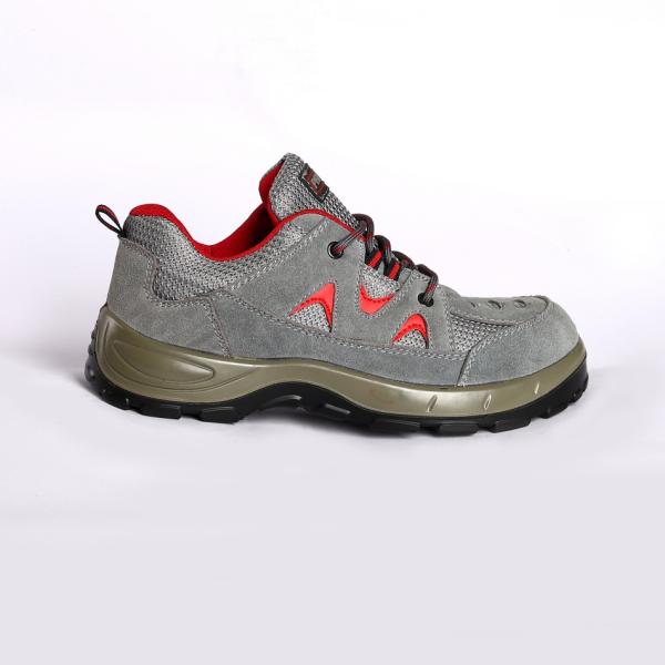 Shengjie Metal Eyelet Leather Mesh Противоскользящая и нефтяная рабочая функция Спортивная PU мужская обувь безопасности