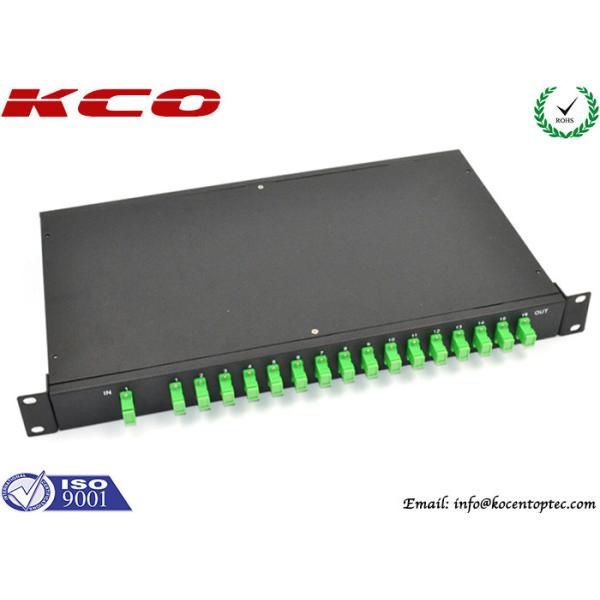 1*32 1x32 1:32 1U Fiber Optic Rack Mount PLC Splitter With SC/APC connector