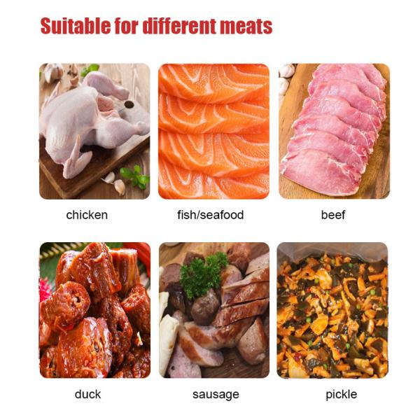Automatic Grade Automatic Commercial Vacuum Salt Meat Massage Tumbler for Meat Processing