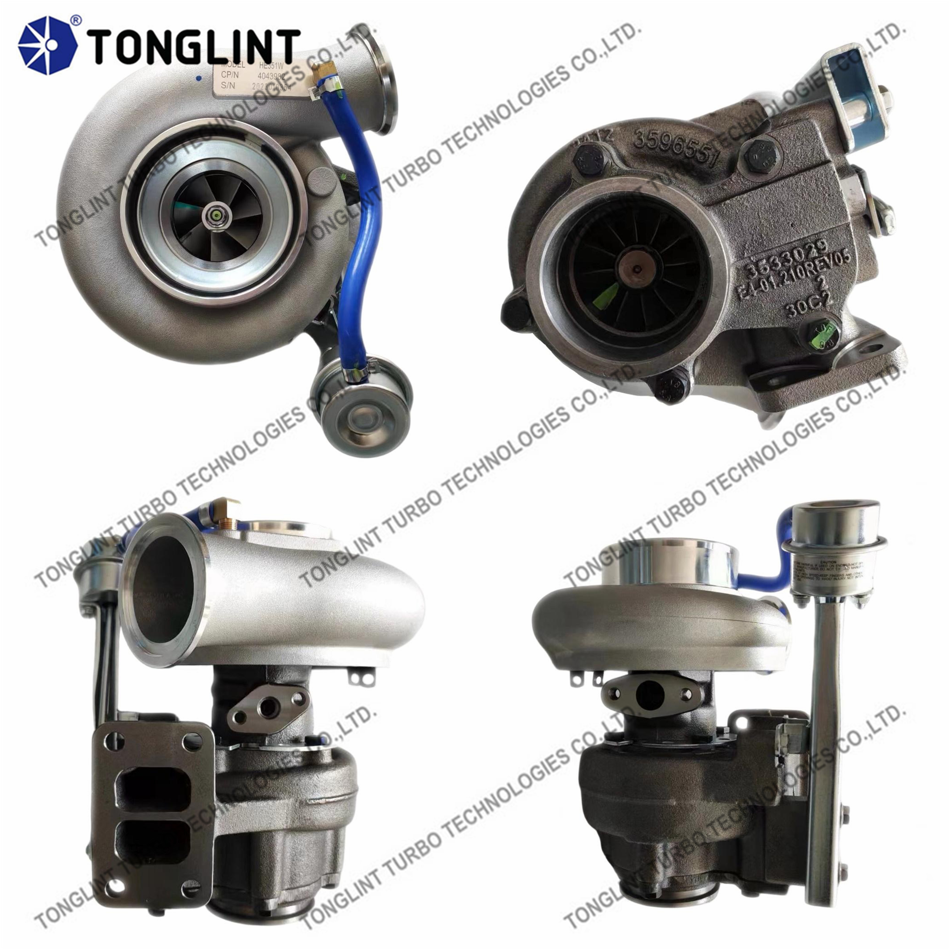 Cummin/s City Bus Truck HE351W Turbocharger 4043982 4955908 with ISDE6 Engine