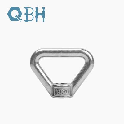 Triângulo 304 de aço inoxidável da porca M8 M10 M12 M14 M16 M20 de Ring Shaped Lifting Eye Bolt