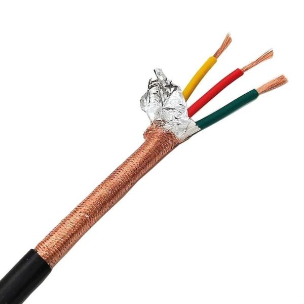 4mm Multi Core Copper Conductor Shielded Flexible Earth Wires Cable with PVC Jacket