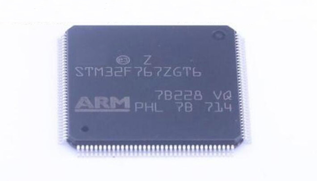 Микроконтроллер IC ядра обломока STM32F767ZGT6 32BIT интегральной схемаы 1MB одиночный