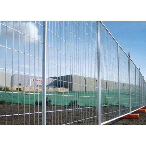 Free Standing Temporary Construction Fence Removable For Playground / Residentia