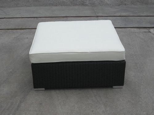 Commercial Building Sectional Sofa , Rattan Wicker Corner Sofa