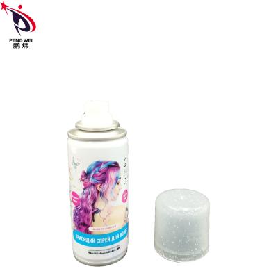 Tinplate Temporary Hair Glitter Spray Anti Dandruff Harmless