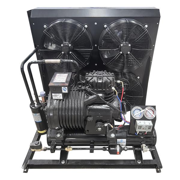 Cooling Capacity Depends On Size And Material Air Cooler Condenser With Fan motor