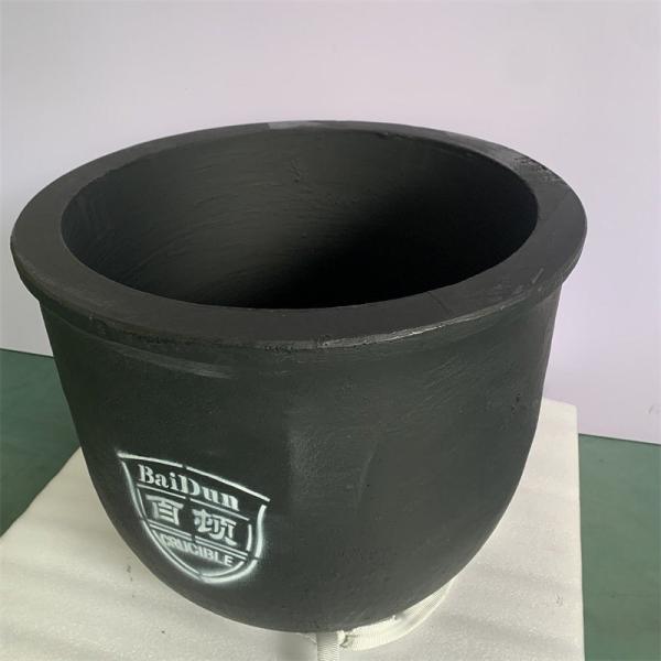Crêpière à fusion de zinc noir résistant aux produits chimiques Crêpière industrielle ronde