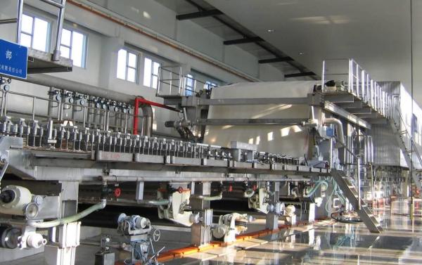 Time Saving Corrugated Cardboard Fluting Kraft Paper Machine Jumbo Roll Production Line
