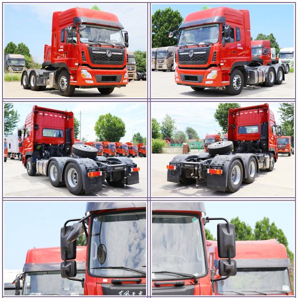 4/6 Wheels Dongfenng Tianlong Heavy Truck Tractor Head Tow Tractor Head/Truck for Sale