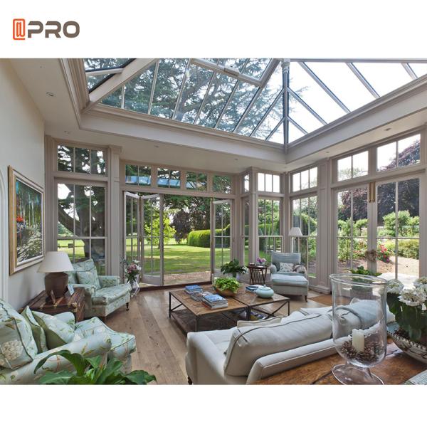 Heatproof Veranda Glass Florida Room Polycarbonat Sunroom Unit Four Season