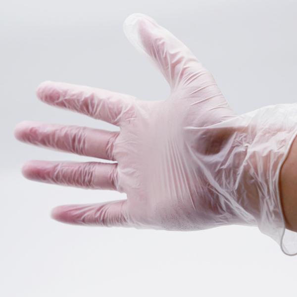 Medical Examination Food Grade Restaurant Household Tattoo Gloves Disposable Clear Vinyl Gloves Powder Free