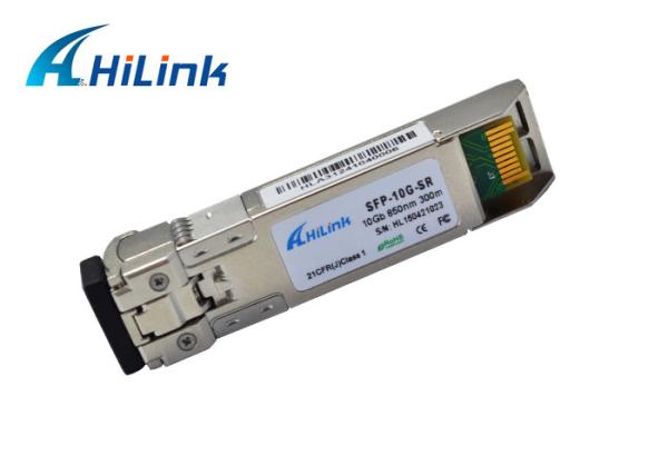 300m Optical Transceiver Module Small Form factor Pluggable Plus 850nm SFP+ 10G SR