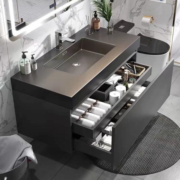 Раковины тщеты Bathroom блоков тщеты Bathroom держателя стены ODM набора изготовленной на заказ современной комбинированный