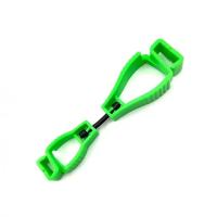 Logotipo personalizado e colour Holder Hanger Clamps de trabalho de trabalho Grabber Segurança de trabalho Glove Clip
