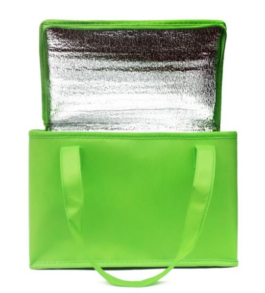 Reusable Insulated Cooler Bag For Food Transport Hot Cold Camping Grocery Delivery