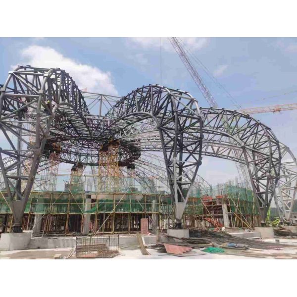 Warehouse Commercial Steel Frame Building Prefabricated Steel Structure Building