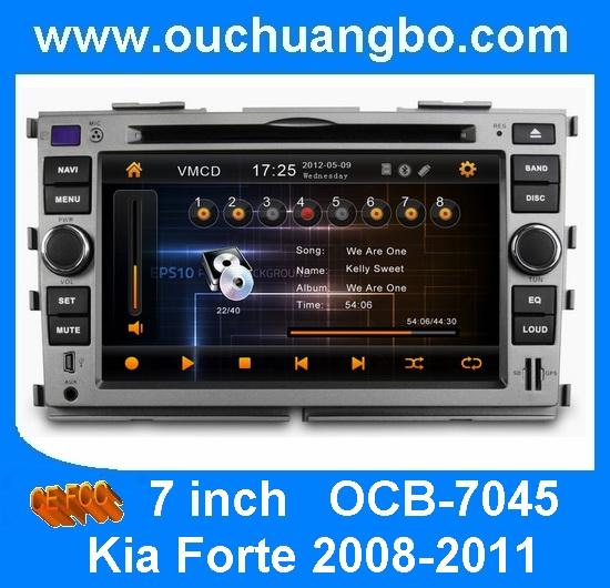 Car audio player for Kia Forte 2008-2011 with autoradio DVD GPS TV OCB-7045
