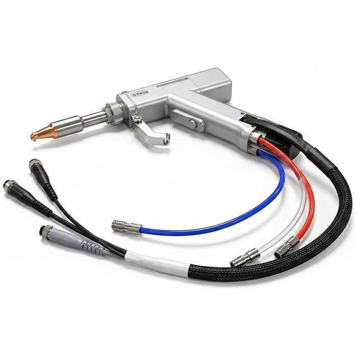 SUP Series 3000W Versatile Laser Welding Head suitable for welding stainless steel aluminum copper and other metals with high precision