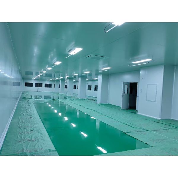 Hardwall Cleanroom Softwall Clean Room Featuring Glass Magnesium Rock Wool Sandwich Panel 50mm Ceiling and Wall Ideal for Cleanroom Solutions