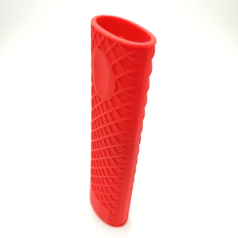 Custom Food Grade Silicone Rubber Grip Cover Anti Slip Rubber Handle Grip Sleeve