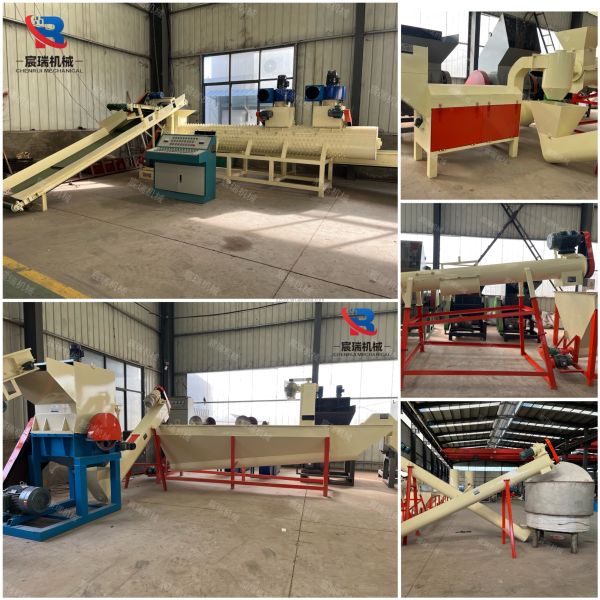 PET Bottle Plastic Crusher High Output Plastic Grinding Machine for Beverage Bottle Recycling Plant