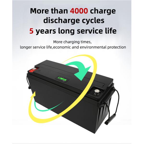 батарея лития RV наивысшей мощности 12V 200AH для морского пропеллера Handybrite солнечного