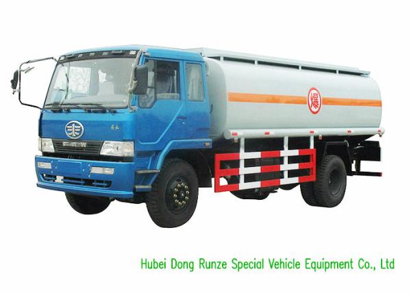 FAW 4x2 14000Liter Liquid Tank Truck Fuel Tanker Truck For Vehicle Refueling