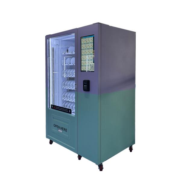 Customizable Metal Frame Frozen Food Vending Machine with Optional Stickers and 350-600 Capacity