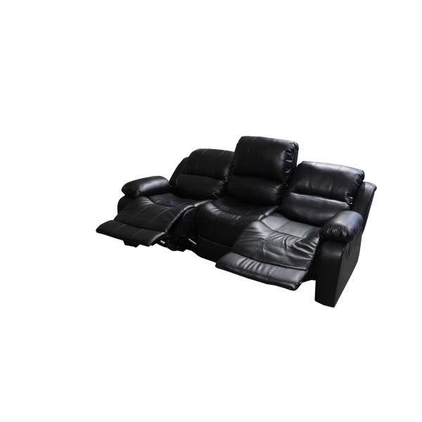 Электрическая софа комнаты театра, кожаный валик гостиной театра Экстендабле