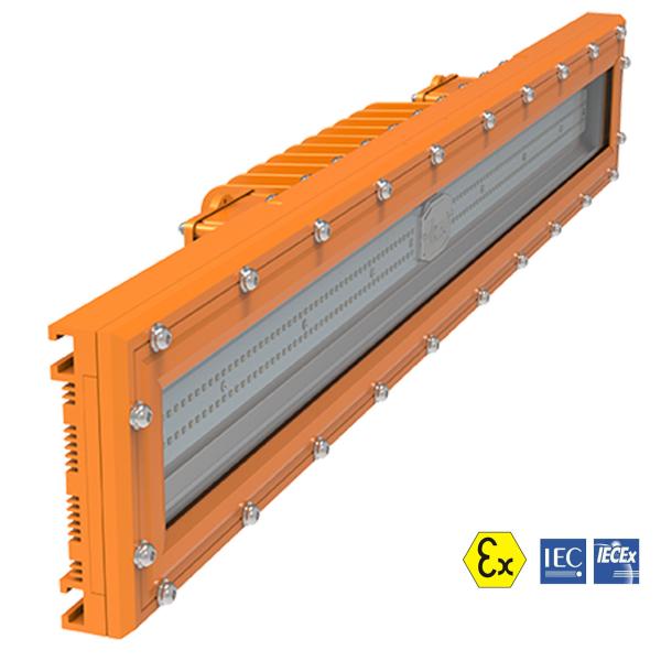 48W To 72W LED Atex Lighting To Replace Fluorescent Swordfish Series