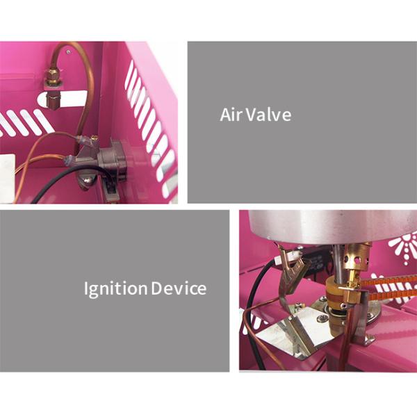 Stainless Steel 10.8kw 220V Cotton Candy Maker