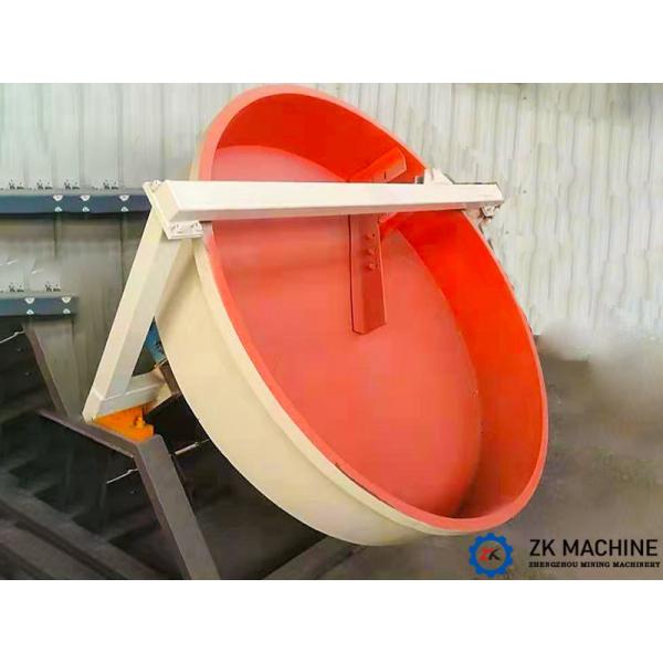 Small Scale Production 45t/h Mineral Disc Pelletizer Machine