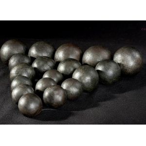 High Quality 52-65 HRC Forged Steel Grinding Ball 40mm 50mm Iron Forged Grinding Ball