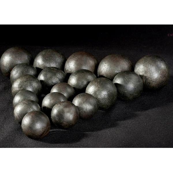 High Quality 52-65 HRC Forged Steel Grinding Ball 40mm 50mm Iron Forged Grinding Ball