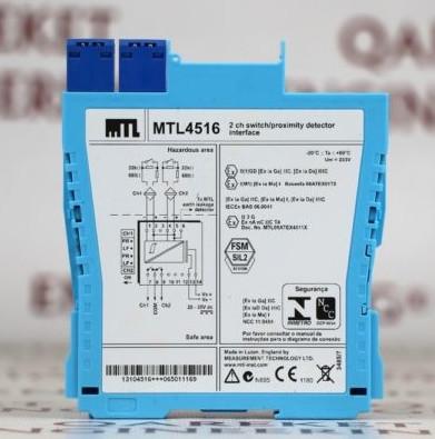 MTL 4516C: 98% H2SO4 Resistant Sensor for Storage Tanks