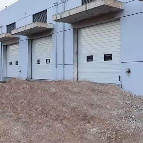 220V 380V Sectional Industrial Door Customized for Metal Processing Plants