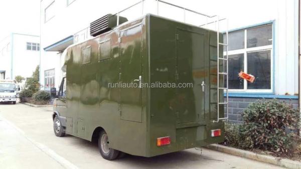China Popular Gasoline Engine Mobile Catering Food Van