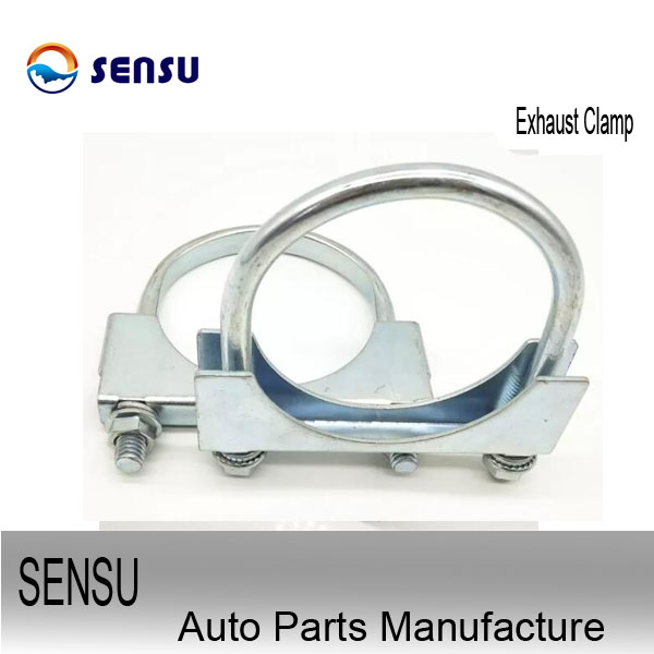 Galvanized ID 51mm Exhaust Clamp U Bolt Pipe Clamp Erosion Resistant