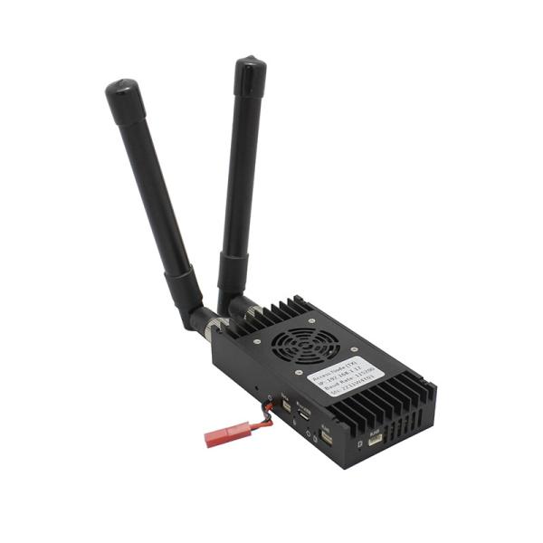 Conexión de datos con drones 15 km Rango 25 dBm Potencia de salida DC12V