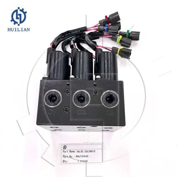 KHJ14520 KHJ15450 KHJ15460 LL001140 Original Excavator Solenoid Valve for SH200 SH210 SH250