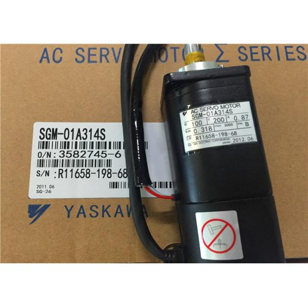 Yaskawa AC Industrial Servo Motor SGM-01A314S 100W 200Volt  3000RPM