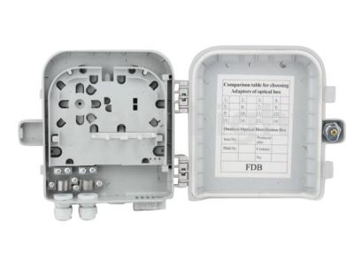 SC UPC Adapter 8 Core FTTH Termination Box Easy Installation For The Optical Fiber Splice