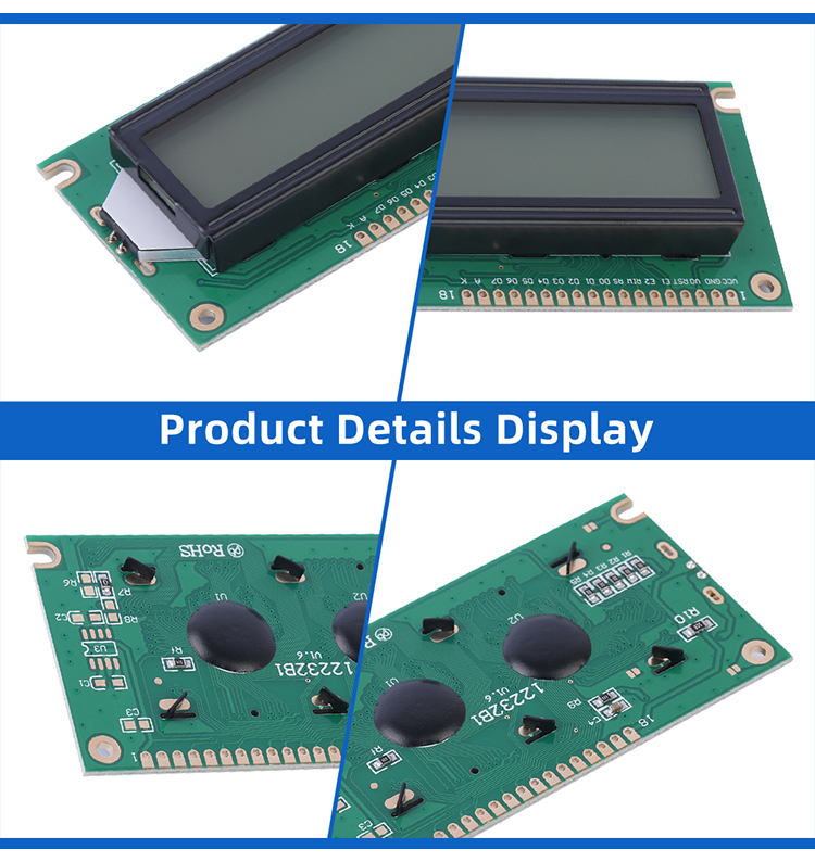 Grey Film 12232B1 Character Dot Matrix Screen 122X32 Controller SBN1661G Stable Supply LCD Screen