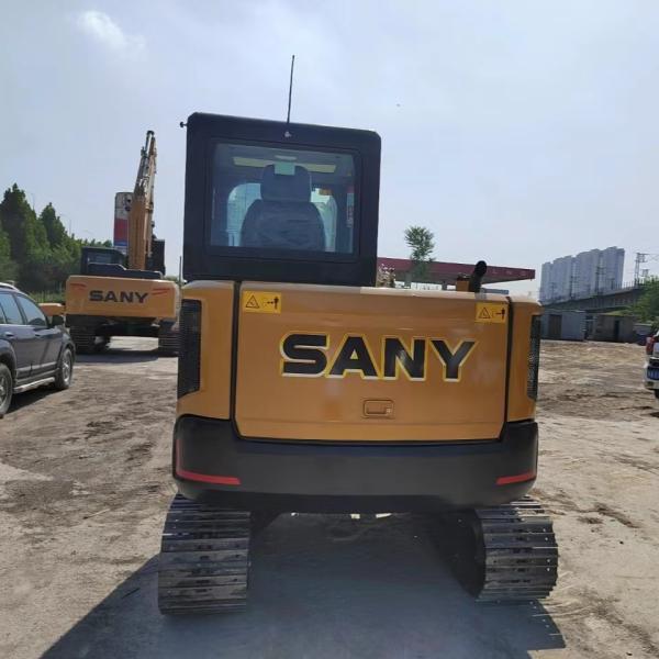 36KW SANY SY55 Mini Excavator 5.78TON Crawler Digger with Advanced Technology