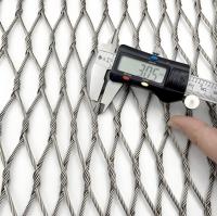 304 316 Réseau de protection contre les chutes de câble en acier inoxydable tissé à la main